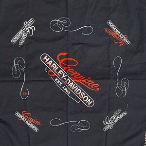 1996 Vintage Harley-Davidson Bandana Scarf